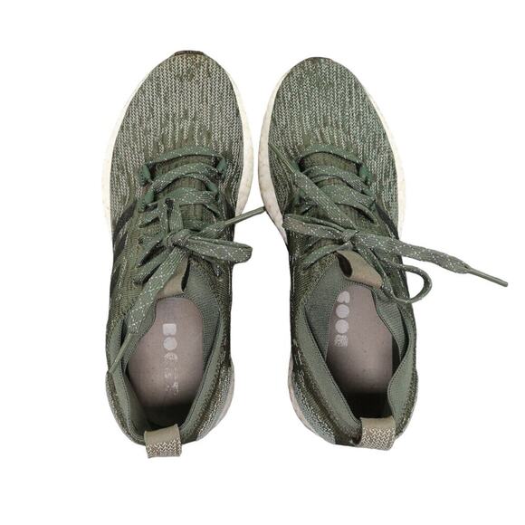 Adidas Shoes Mens 7.5 Athletic Sneakers PureBoost RBL Base Green Running Active main image 10